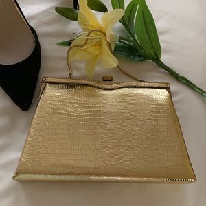 Verdi vintage gold purse